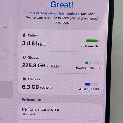 Verizon Samsung Galaxy Fold7 12GB RAM 256GB SM-F966U Jetblack