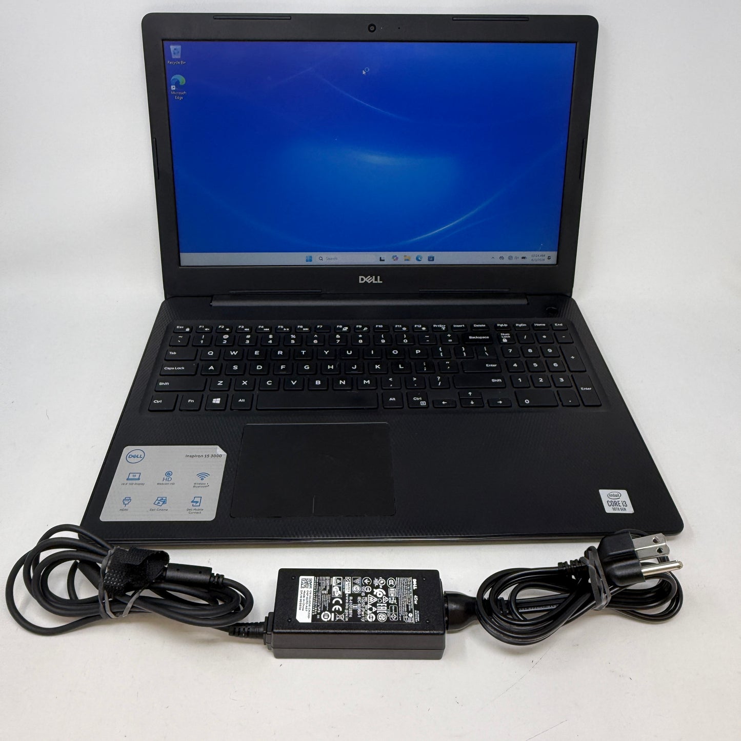 Dell Inspiron 3593 15.6" i3-1005G1 1.2GHz 8GB RAM 1TB SSD