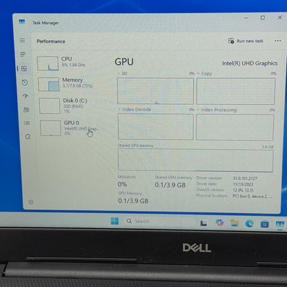 Dell Inspiron 3593 15.6" i3-1005G1 1.2GHz 8GB RAM 1TB SSD