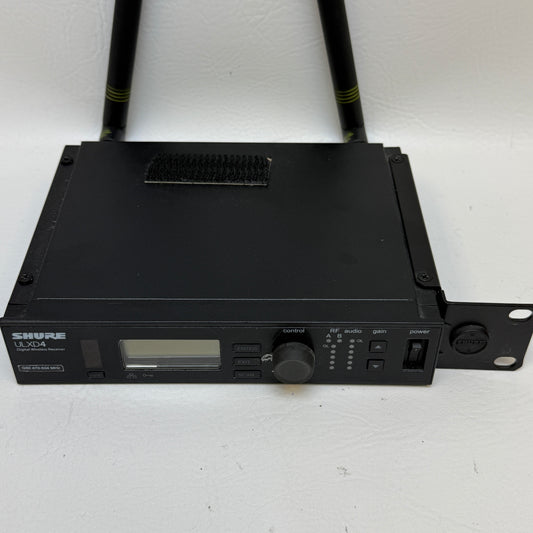 Shure Digital Wireless Receiver ULXD4 G50 470-534 MHz Quad-Channel
