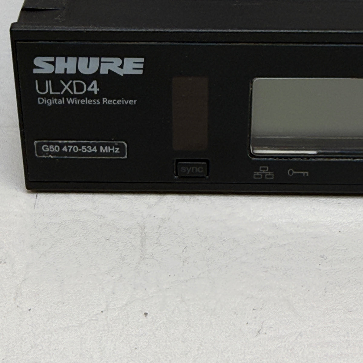 Shure Digital Wireless Receiver ULXD4 G50 470-534 MHz Quad-Channel