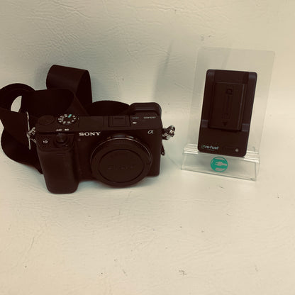 Sony Alpha A6400 24.2MP Mirrorless Vlogger Camera Black