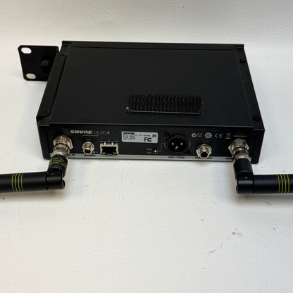 Shure Digital Wireless Receiver ULXD4 G50 470-534 MHz Quad-Channel