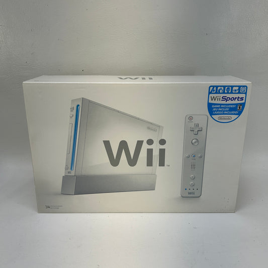 Nintendo Wii Console Gaming System RVL-001 White