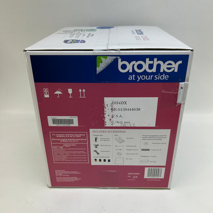 New Brother 1034DX Serger Overlock Sewing Machine 3/4 Thread