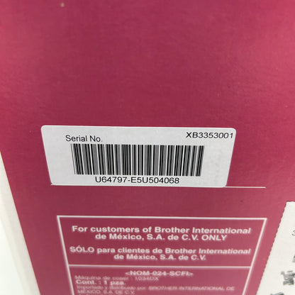 New Brother 1034DX Serger Overlock Sewing Machine 3/4 Thread