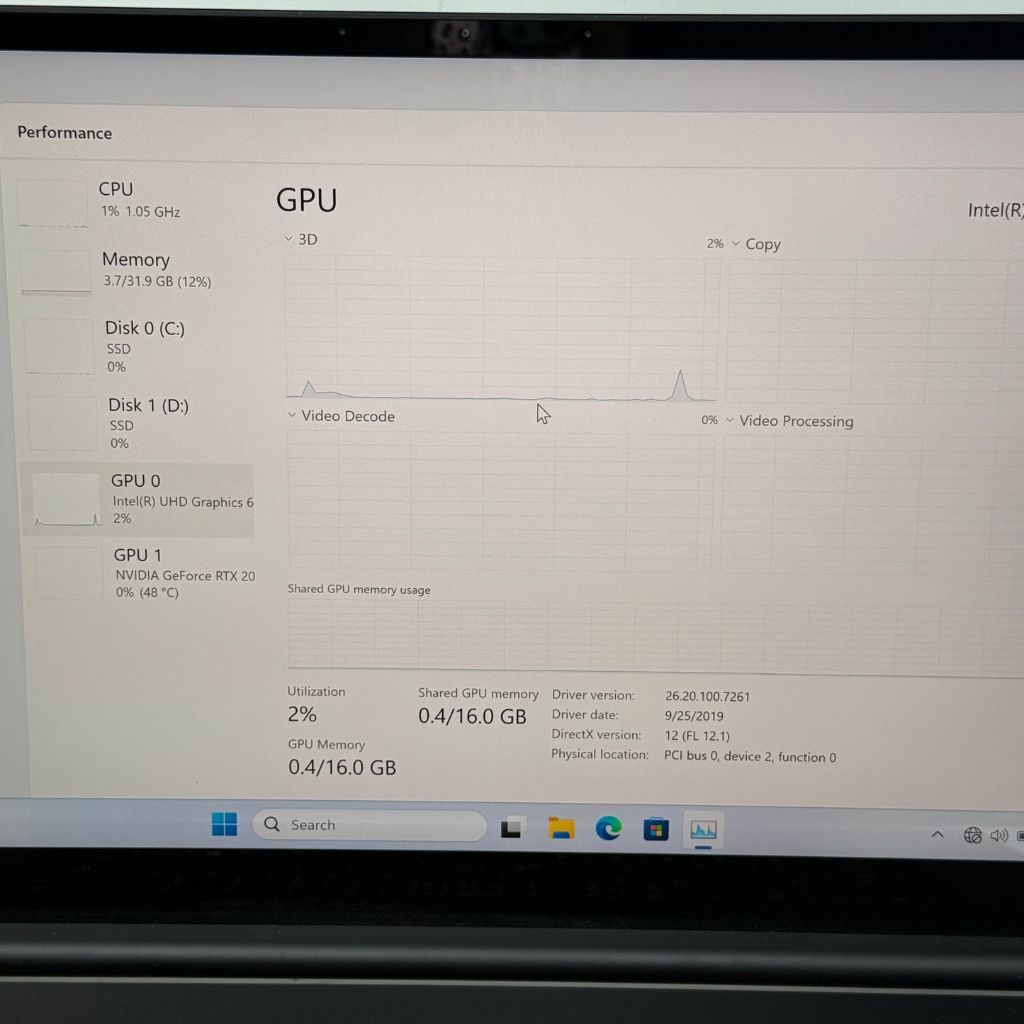 Razer Blade Pro 17 RZ09-0314 17.3" i7-9750H 2.6GHz 32GB RAM 1TB SSD GeForce RTX 