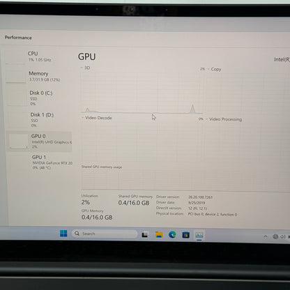 Razer Blade Pro 17 RZ09-0314 17.3" i7-9750H 2.6GHz 32GB RAM 1TB SSD GeForce RTX 