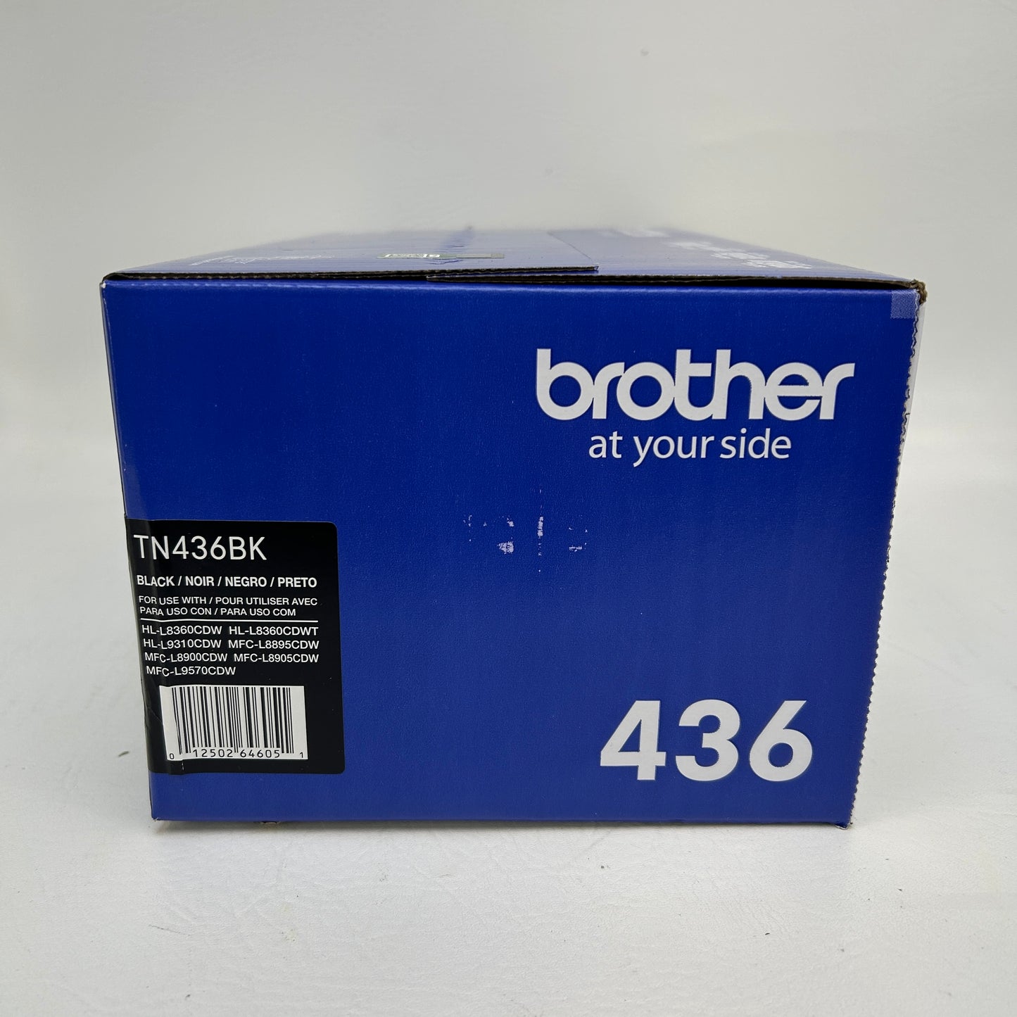 New Brother TN436BK Black Super High-Yield Toner Cartridge