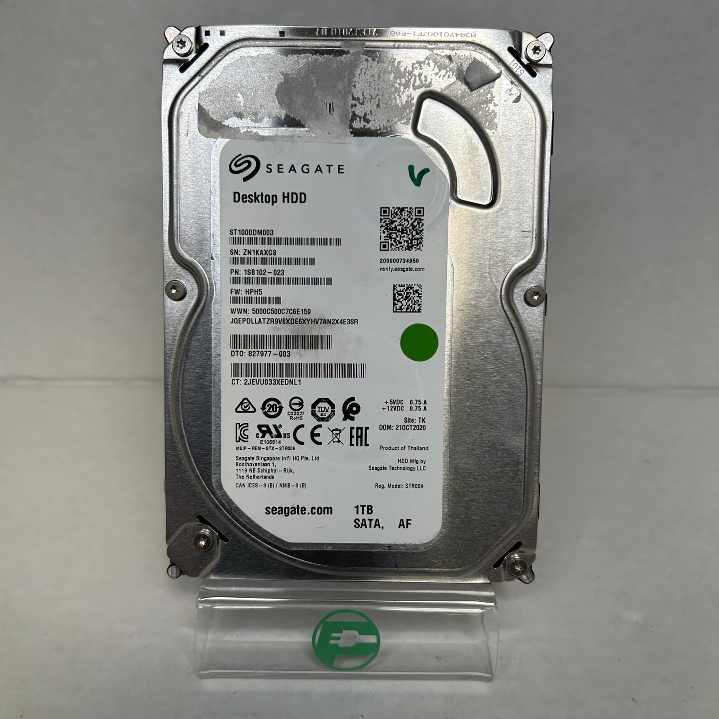 Seagate 3.5" ST1000DM003 1TB SATA III 6Gbps HDD 1SB102-023