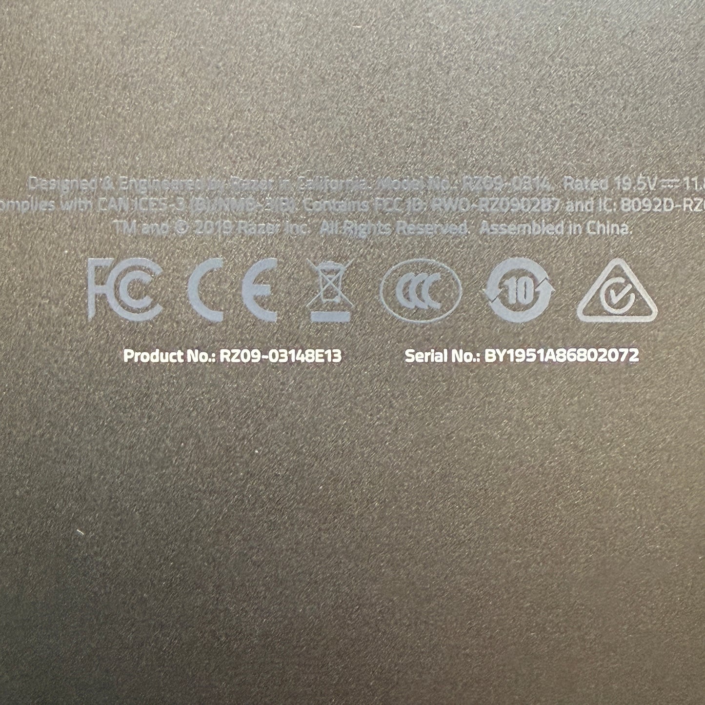 Razer Blade Pro 17 RZ09-0314 17.3" i7-9750H 2.6GHz 32GB RAM 1TB SSD GeForce RTX 