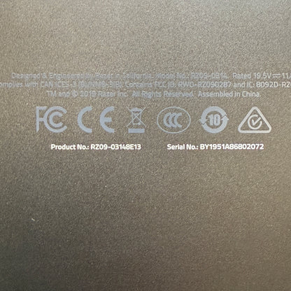 Razer Blade Pro 17 RZ09-0314 17.3" i7-9750H 2.6GHz 32GB RAM 1TB SSD GeForce RTX 