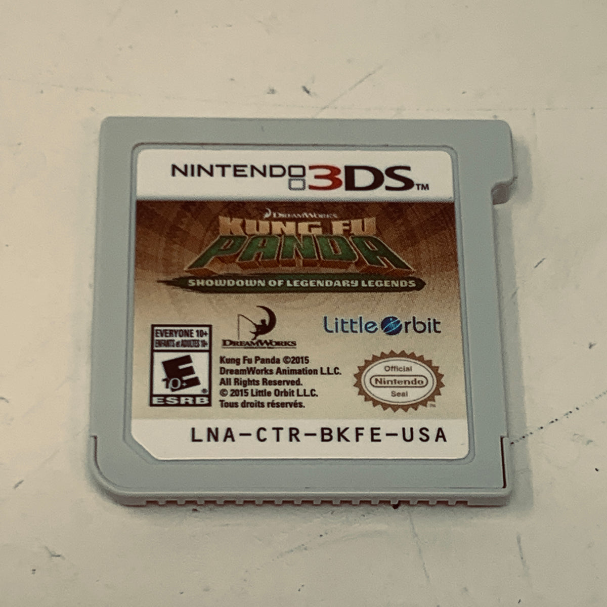 Kung Fu Panda Showdown of the Legendary Legends (Nintendo 3DS, 2015)