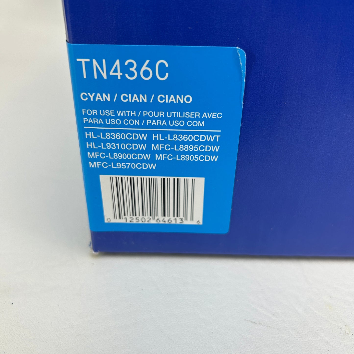 New Brother TN436C Cyan Super High-Yield Toner Cartridge