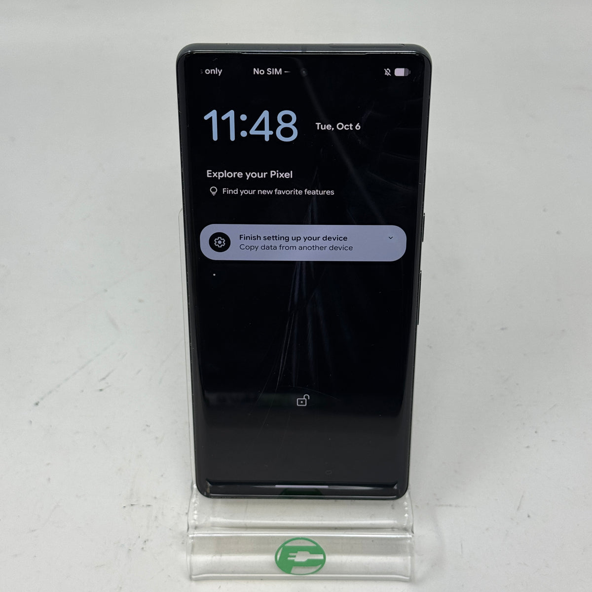 Factory Unlocked Google Pixel 7 Pro 128GB Stormy Black GE2AE