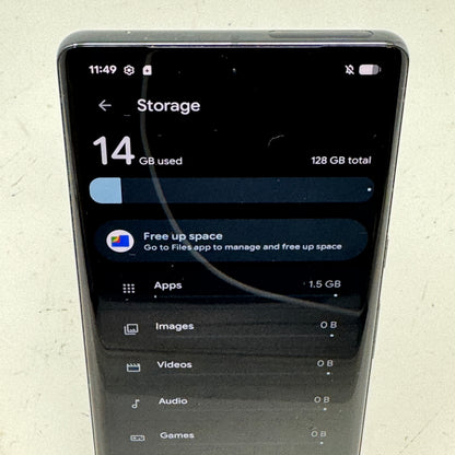 Factory Unlocked Google Pixel 7 Pro 128GB Stormy Black GE2AE