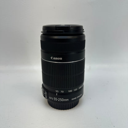 Canon EF-S 55-250mm f/4-5.6 IS II Telephoto Zoom Lens