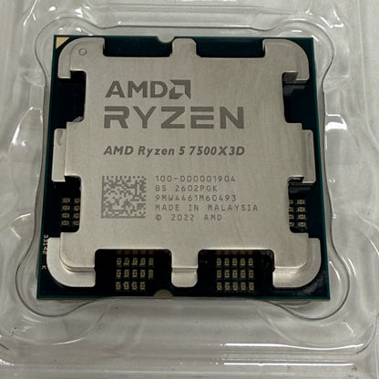 AMD Ryzen 5 7500X3D 4.00GHz 6 Core 100-000001904 12 Thread AM5