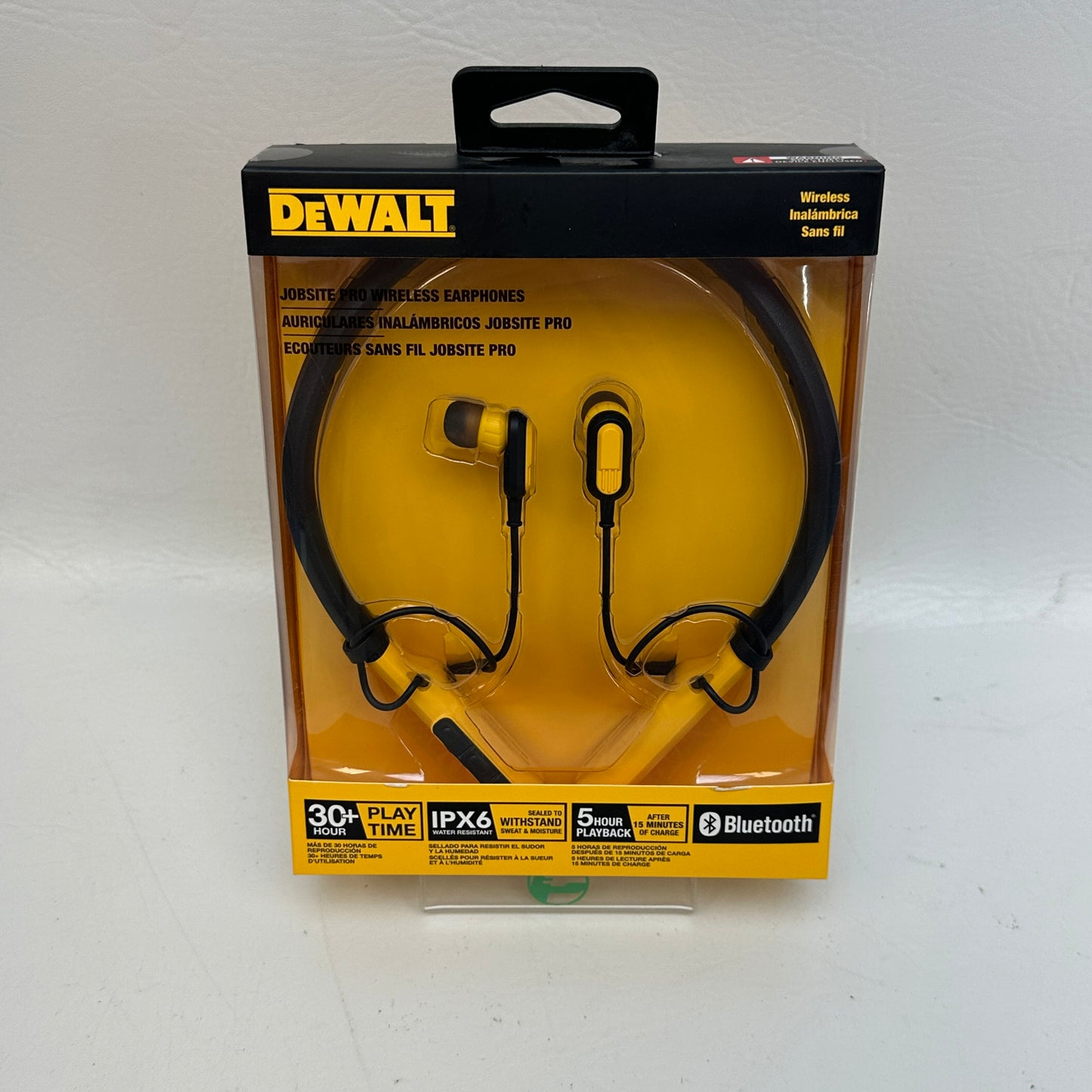 New DeWalt DXMA1902091 Jobsite Pro Wireless Bluetooth Headphones