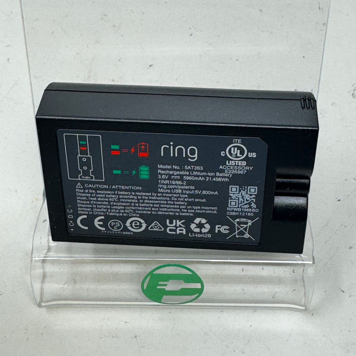 Ring Peephole Cam Smart Video Doorbell G63R9A