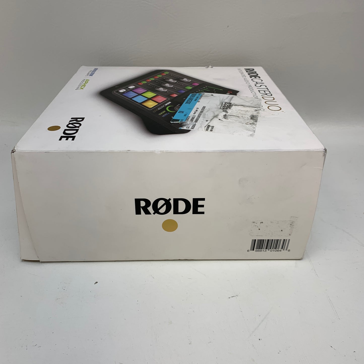 New Rode RODECaster Duo Integrated Audio Production Studio Podcast Mixer