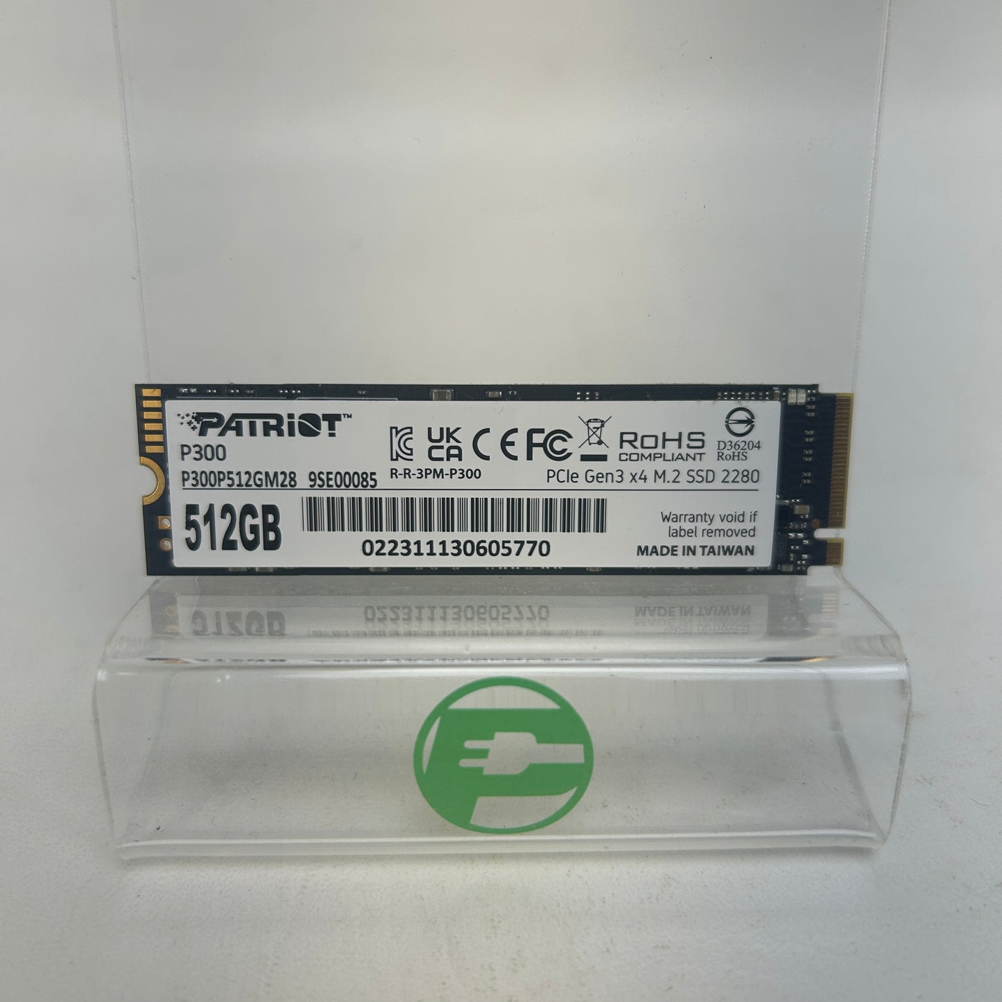 Patriot 2280mm P300 512GB M.2 NVMe Gen 3.0 x 4 SSD  P300P512GM28
