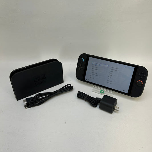 Nintendo Switch 2 Console Gaming System BEE‑001 Black