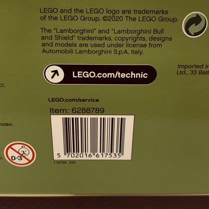 New LEGO Lamborghini Sian FKP 37 42115 TECHNIC Ultimate Car Concept 3696pcs