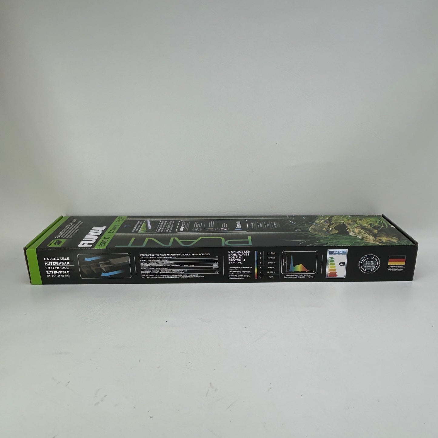 New Fluval Plant 3.0 Bluetooth LED Aquarium Light 32W 24"-34" 14521