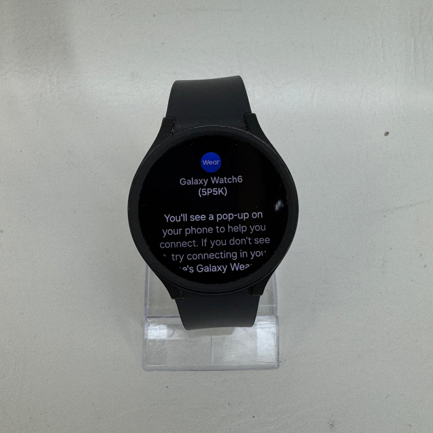 WiFi Only Samsung Galaxy Watch6 44mm Cellular Smartwatch SM-R945U Graphite Black