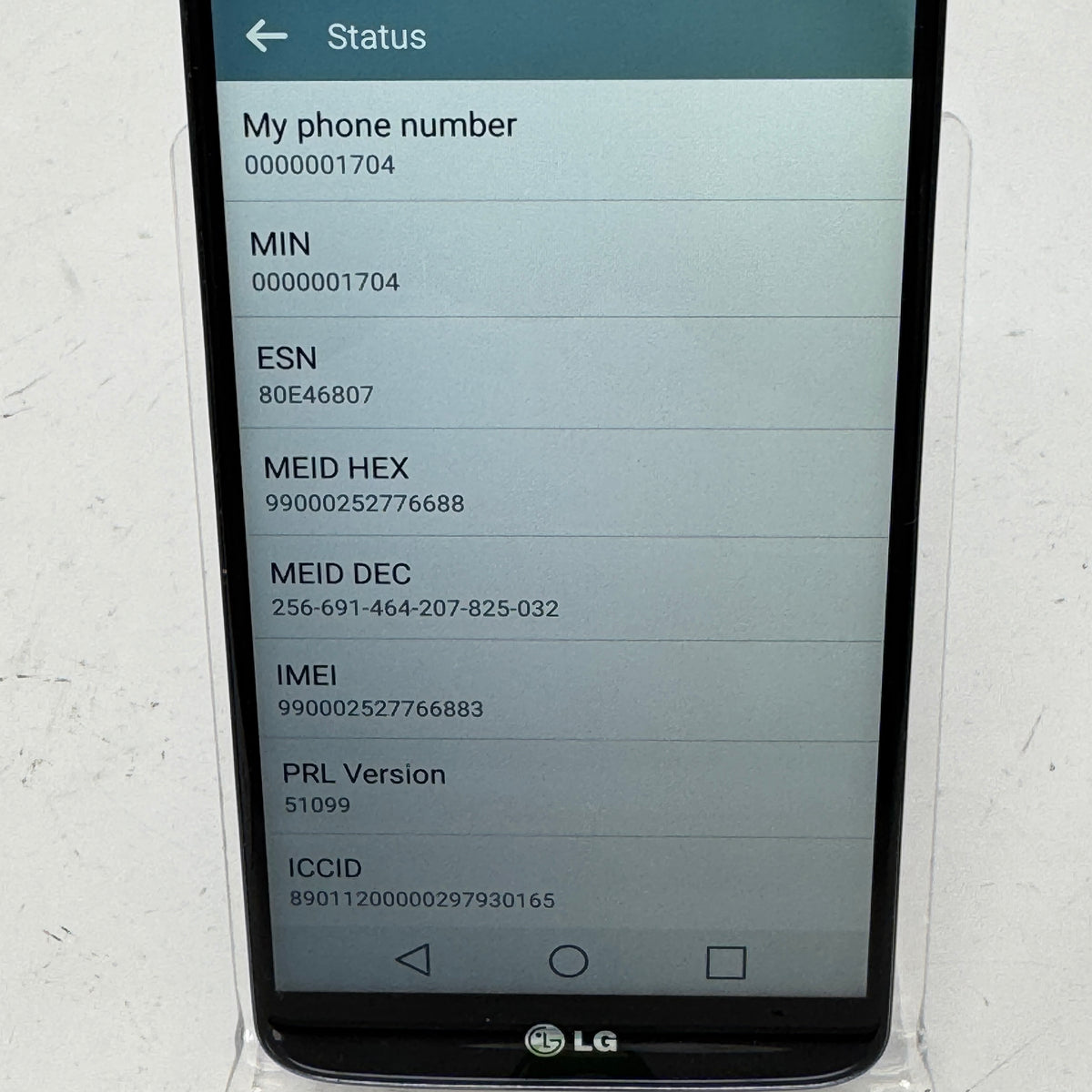 LG G2 32GB LG-LS980 Black 5.2" Android Smartphone Factory Unlocked