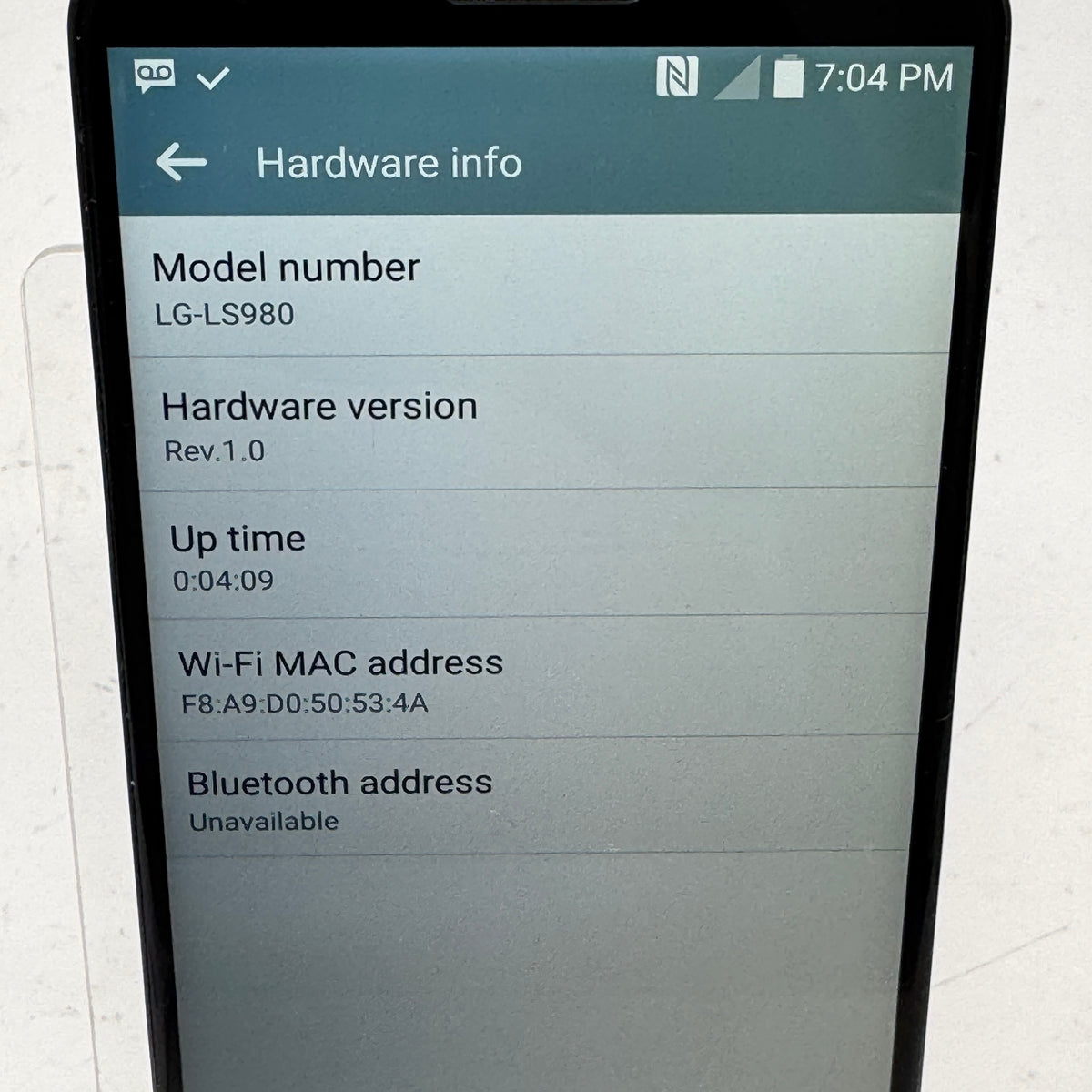 LG G2 32GB LG-LS980 Black 5.2" Android Smartphone Factory Unlocked