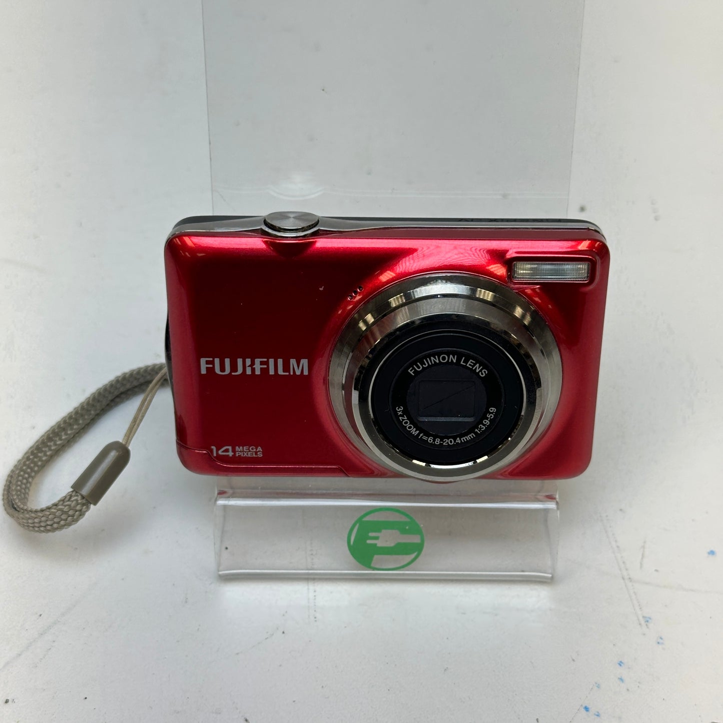 Fujifilm FinePix JV300 14MP Compact Digital Camera Red