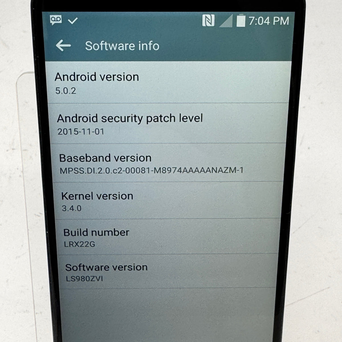 LG G2 32GB LG-LS980 Black 5.2" Android Smartphone Factory Unlocked