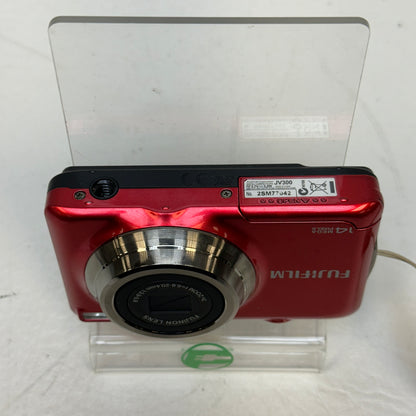Fujifilm FinePix JV300 14MP Compact Digital Camera Red