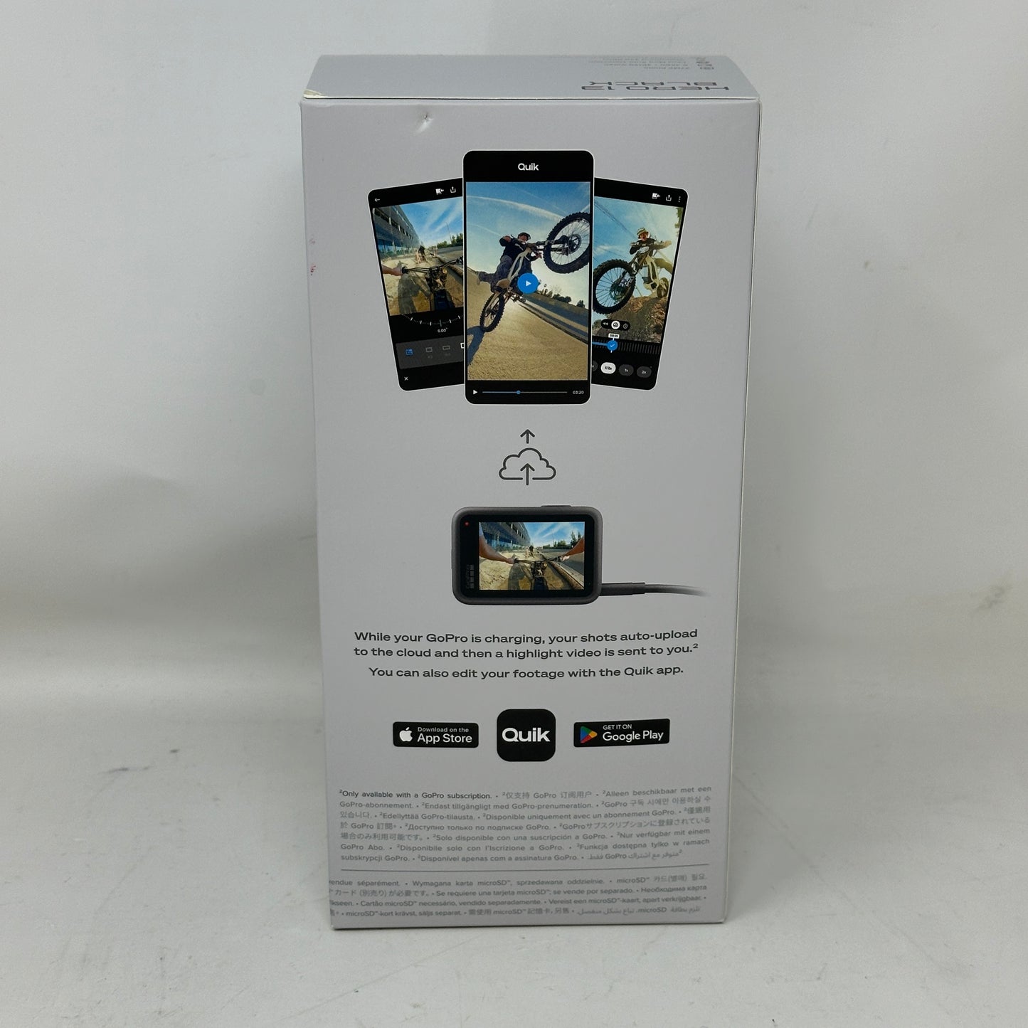 New GoPro Hero13 Black 72MP Action Camera GP-CHDHX-131-TH