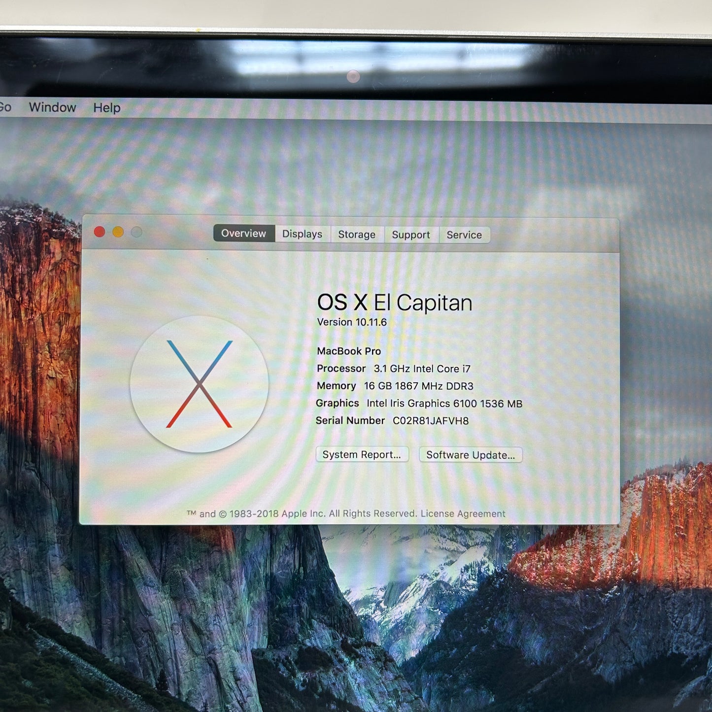 2013 Apple MacBook Pro 13.3" i7 3.1GHz 16GB RAM 1TB SSD Silver A1502