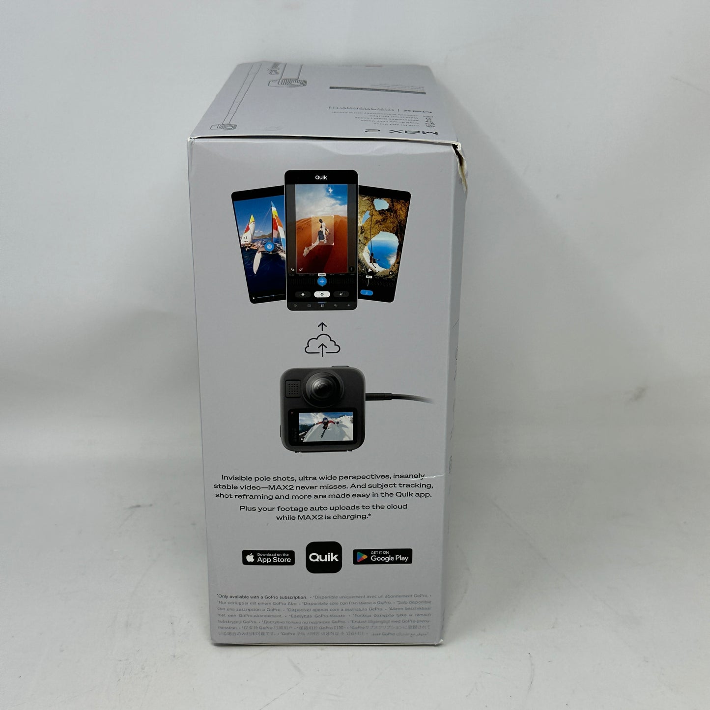 New GoPro MAX2 True 8K 29MP 360 Video Camera CHDFZ-311-TH