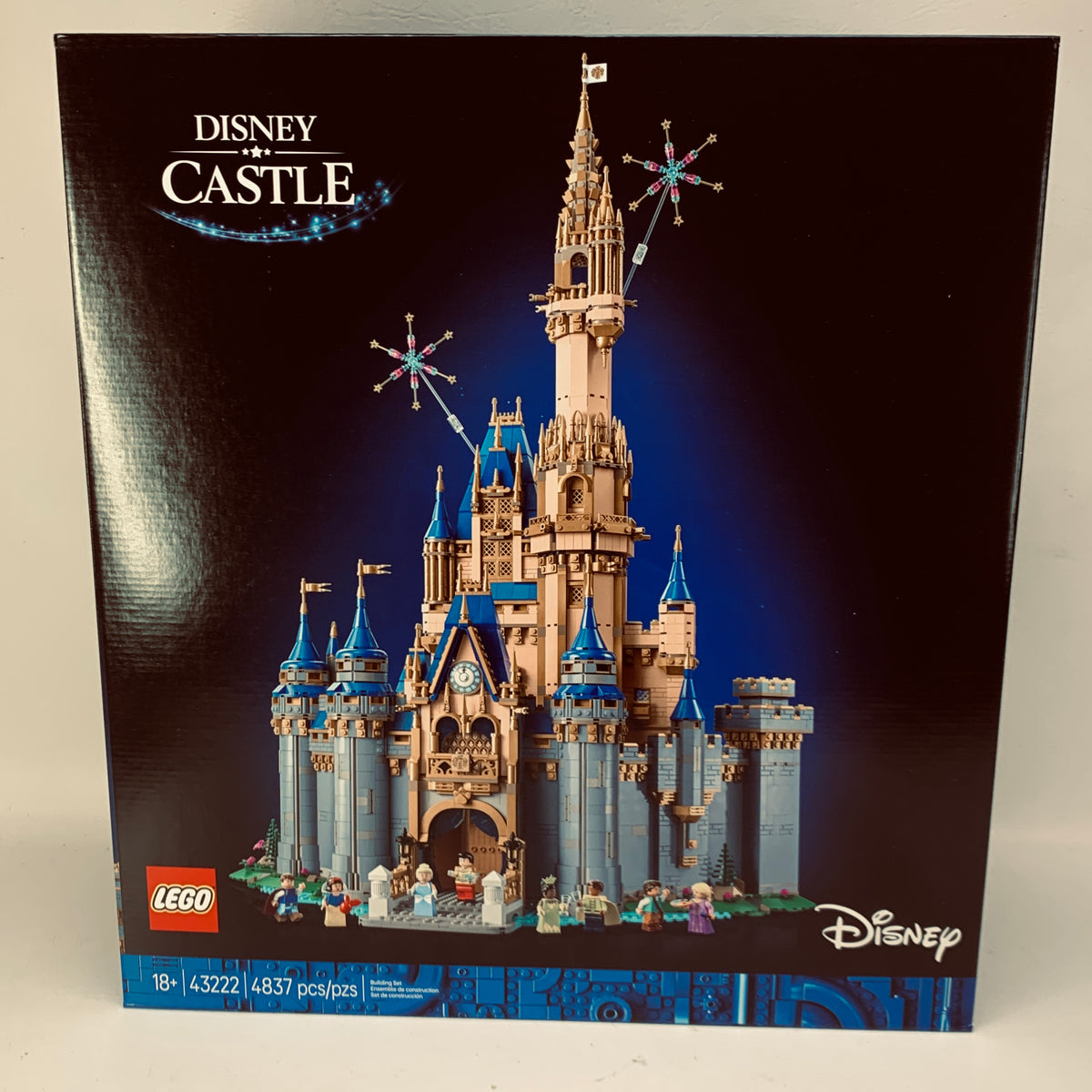 New LEGO 43222 Disney Castle Set 4837 Pcs