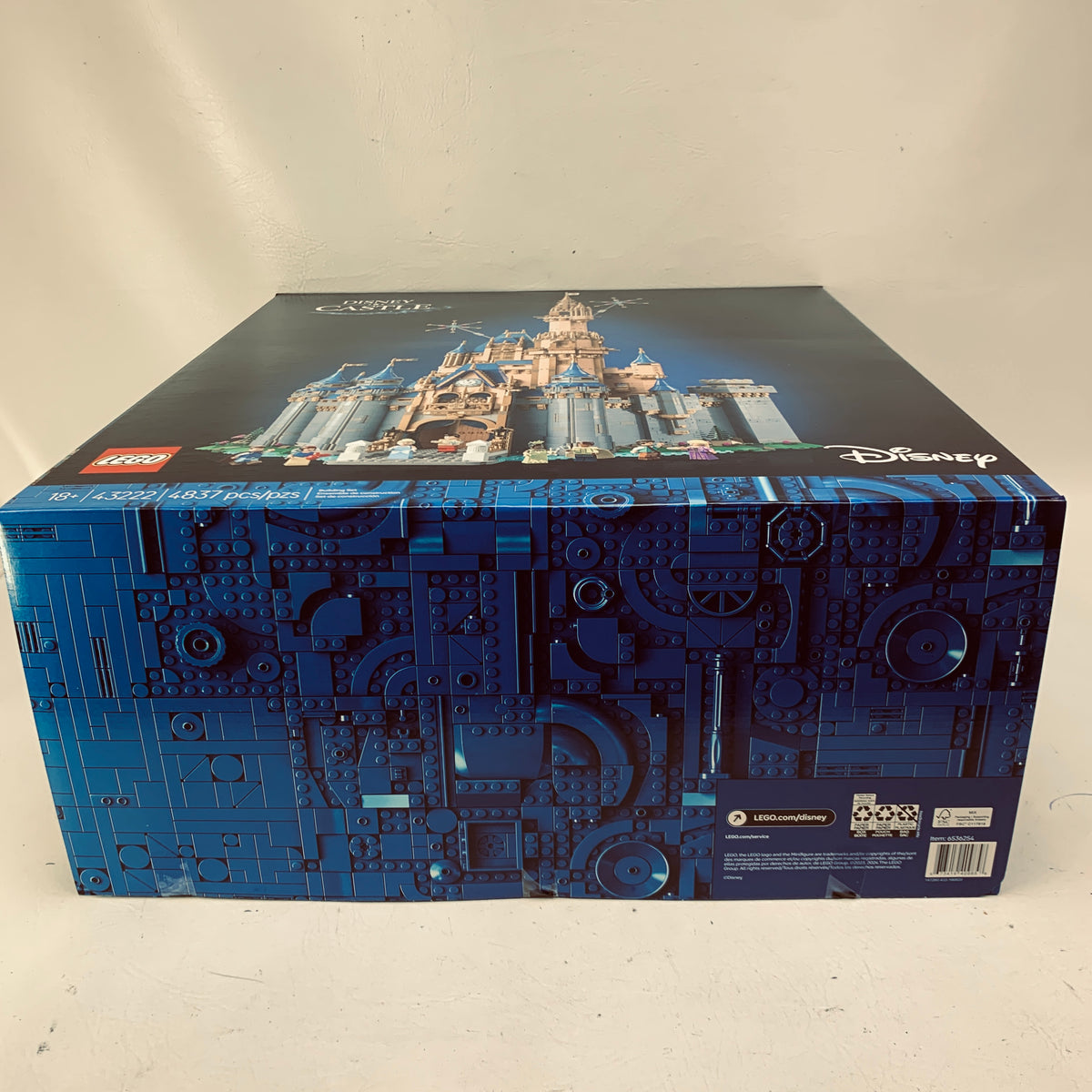 New LEGO 43222 Disney Castle Set 4837 Pcs