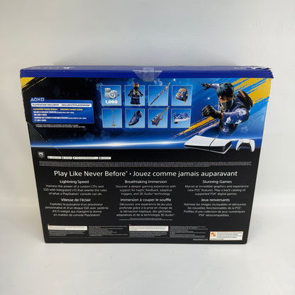 Sony PlayStation 5 Slim Digital Edition PS5 1TB White Console Gaming System