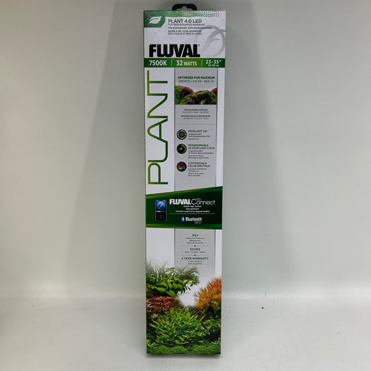 New Fluval Plant 4.0 LED Aquarium Light 32W 23-35" Bluetooth Wi-Fi App 16886