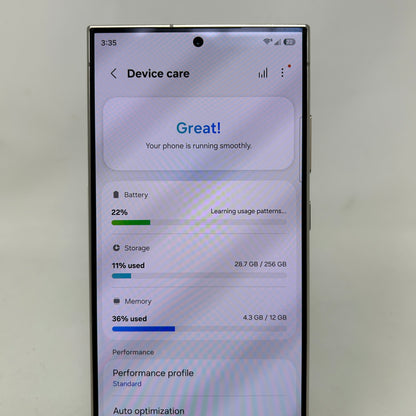 Factory Unlocked Samsung Galaxy S24 Ultra 12GB RAM 256GB SM-S928U Violet