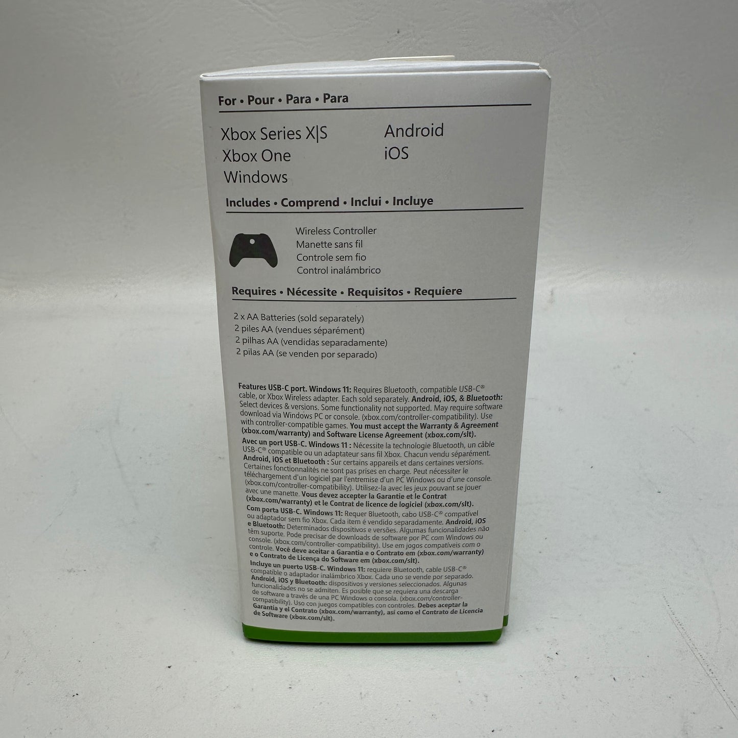 New Microsoft Xbox Series X|S Wireless Controller Carbon Black 1914