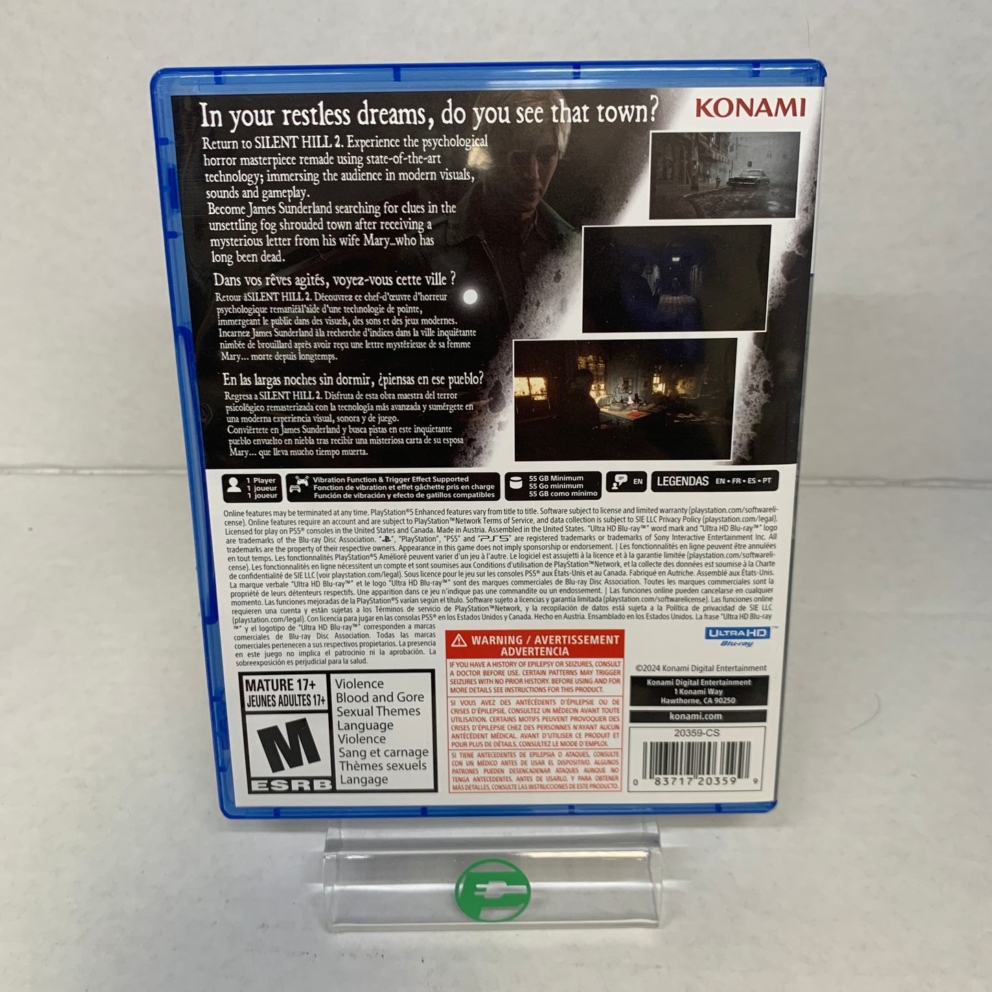 Silent Hill 2 (Sony PlayStation 5 PS5, 2024)