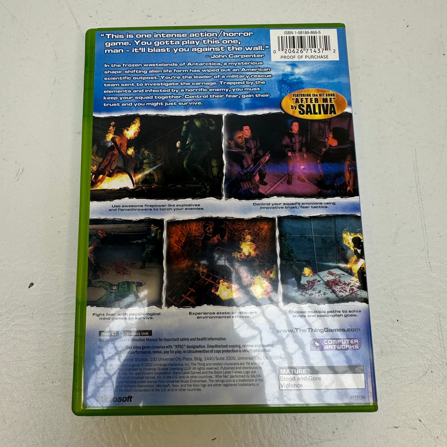 The Thing (Microsoft Xbox, 2002)