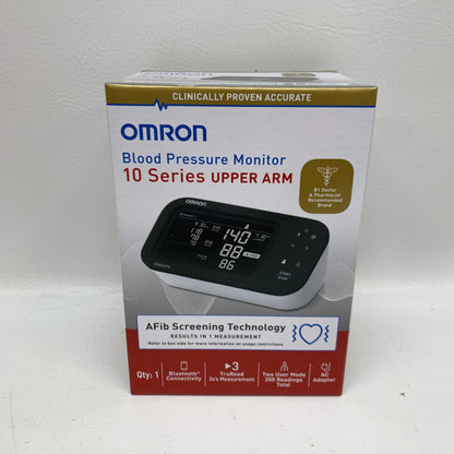 New Omron 10 Series Wireless Blood Pressure Monitor - BP7465 - AFib Detection