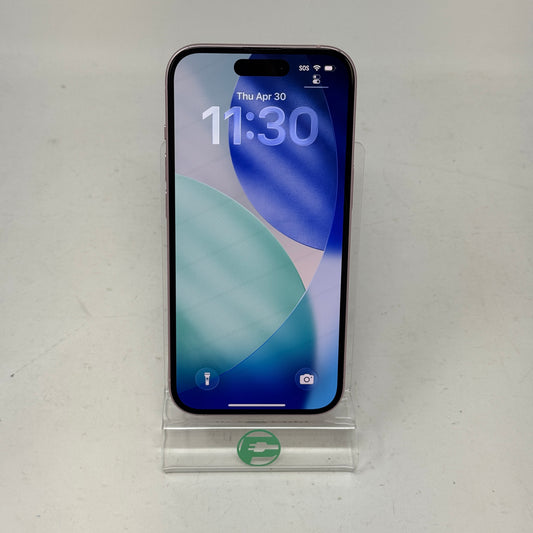Factory Unlocked Apple iPhone 15 128GB Pink NTLW3LL/A