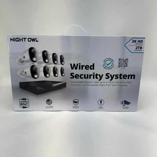 New Night Owl F4TD2-88L Wired DVR Security System