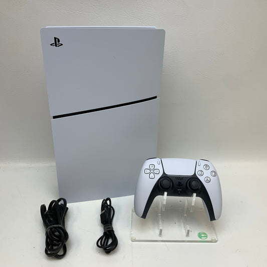 Sony PlayStation 5 Slim Digital Edition 1TB Console - White - Model CFI-2115